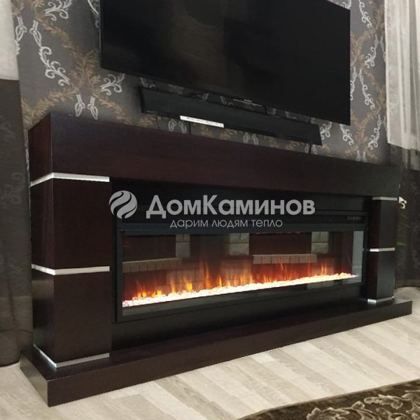 Линейный электрокамин с очагом Vision 60