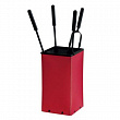 Каминный набор Comex 50.242R Quadro Ecopelle Rosso 4 Accessori H.62
